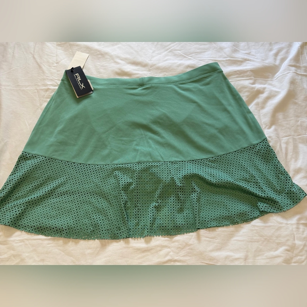 NWT RLX  RALPH LAUREN Green Women's ACTIVE SKORT SIZE XL